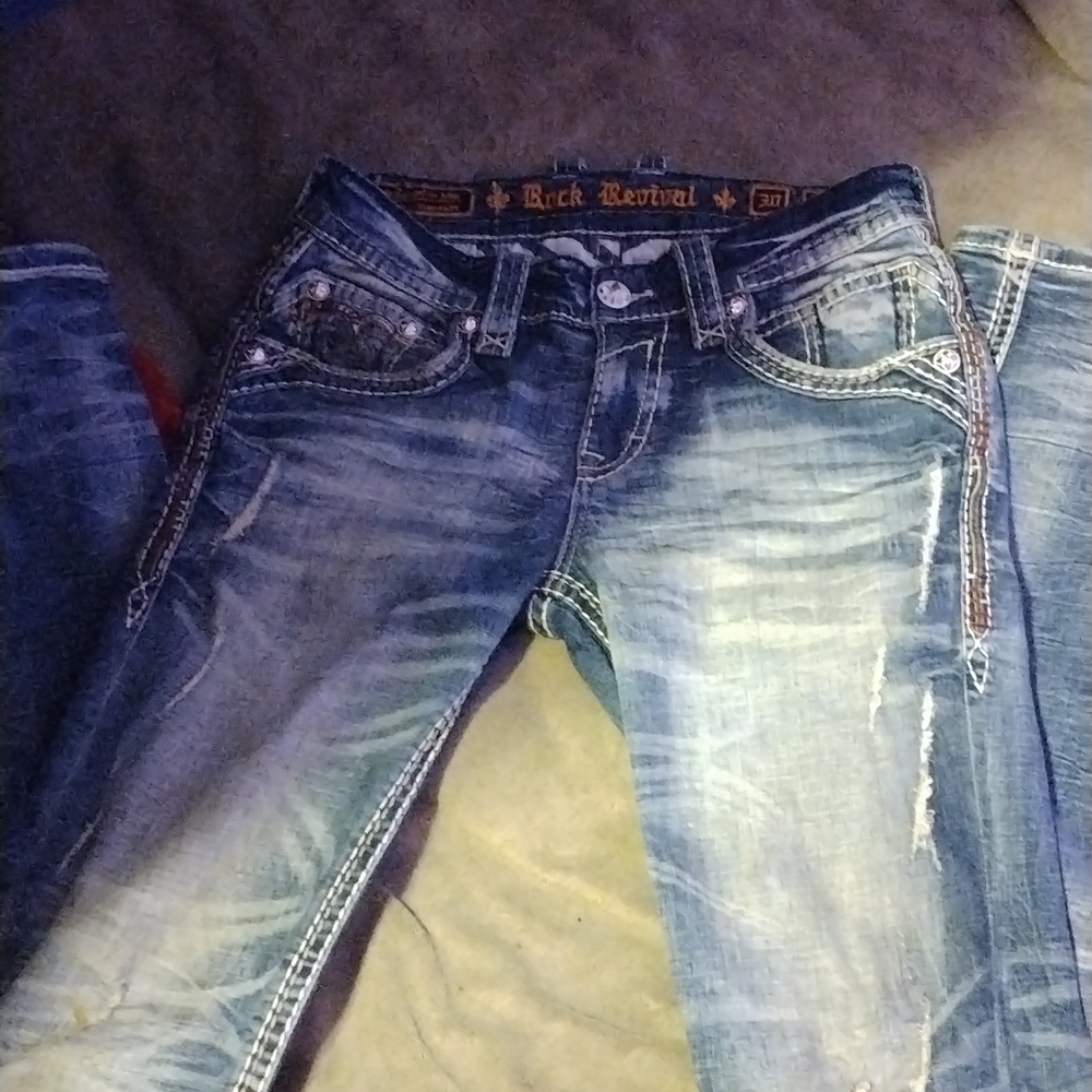 Rock Revival Tandy Mens Jeans size 30. (Slim bootcut).